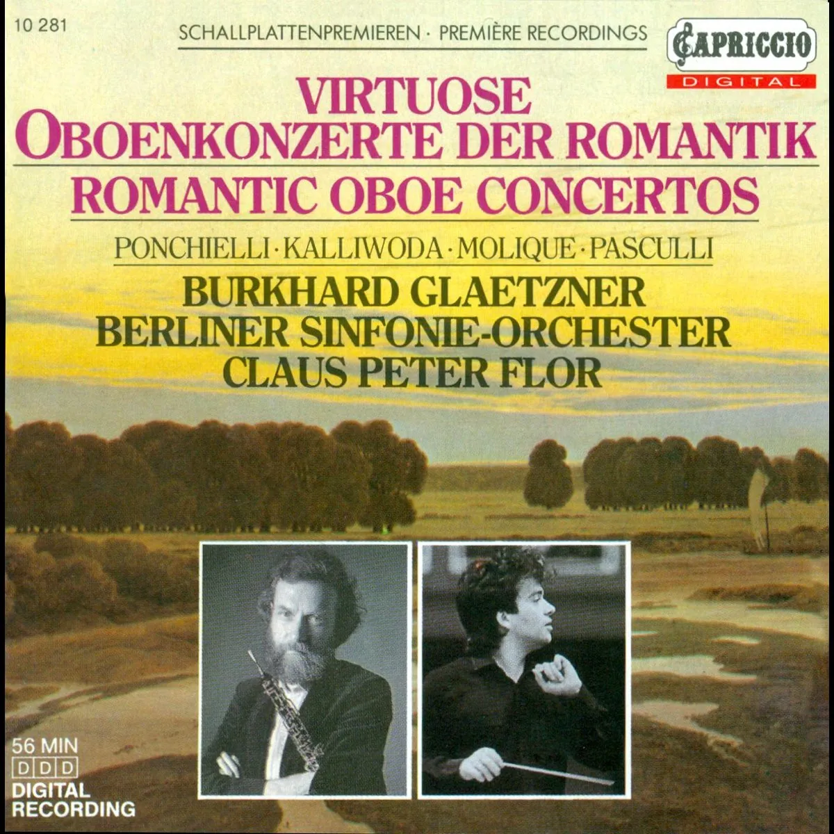 Ponchielli - Kalliwoda -Molique - PasculliVirtuose Oboenkonzerteder Romantik (Romantic Oboe Concertos) von Claus Peter Flor - Dirigent 
